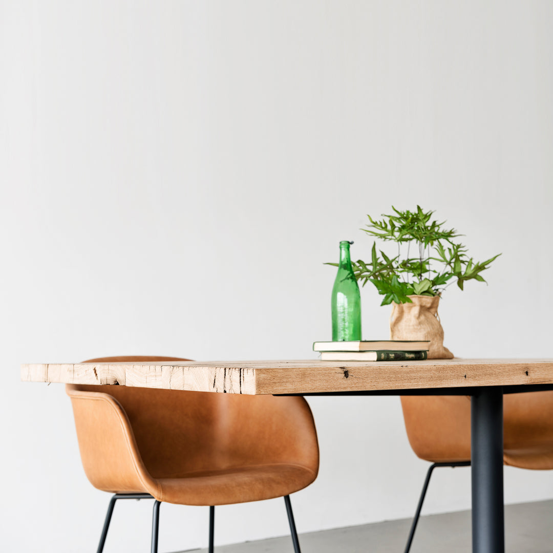 Houtmerk - Tafel Still Eiken - Rechthoek ronde hoek Tafels Houtmerk