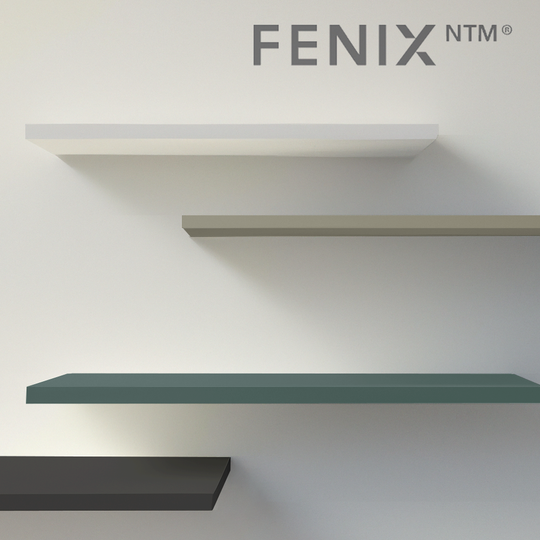 Houtmerk - Arpa Fenix Wandplank blinde bevestiging - Maatwerk Wandplanken Houtmerk   