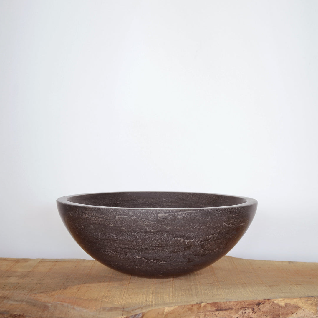 Houtmerk –  Alpha hardsteen Ronde waskom – SALE Wastafels Houtmerk