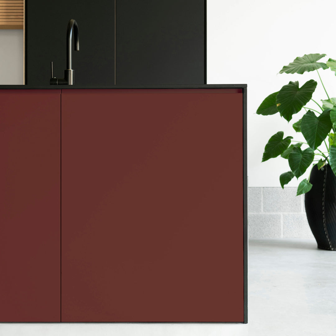 Ratio - Keukenfront LAB MPX - Arpa Fenix Rosso Jaipur 0751 Keukenfronten Houtmerk