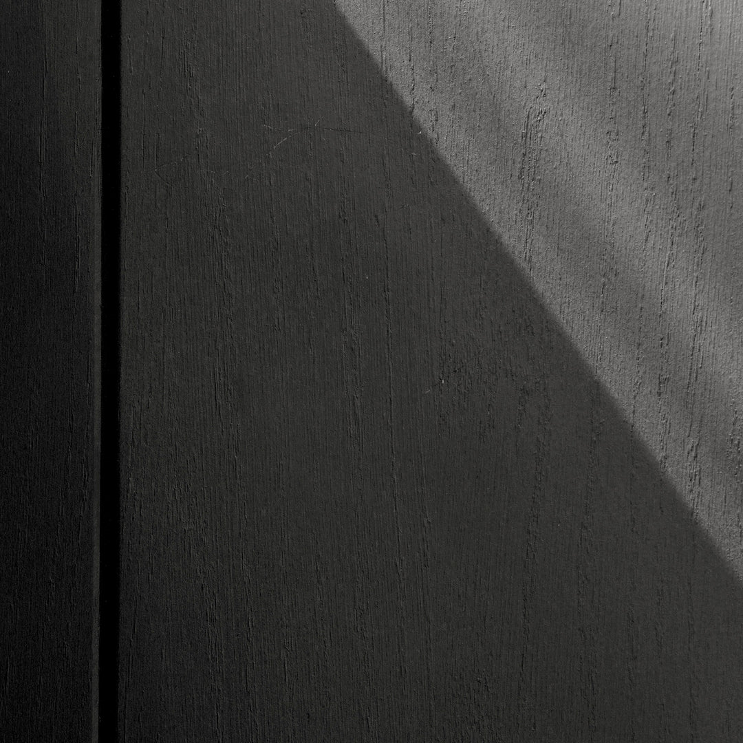 Ratio - Keukenfront GRIP - Massief eiken Primeur Zwarte beits Keukenfronten Houtmerk