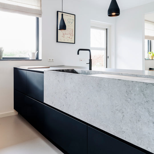 Houtmerk - Concreto wasbak hardsteen - maatwerk steen Wastafels Houtmerk