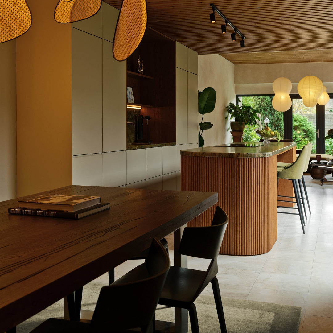 Bungalow met originele details en maatwerk keuken