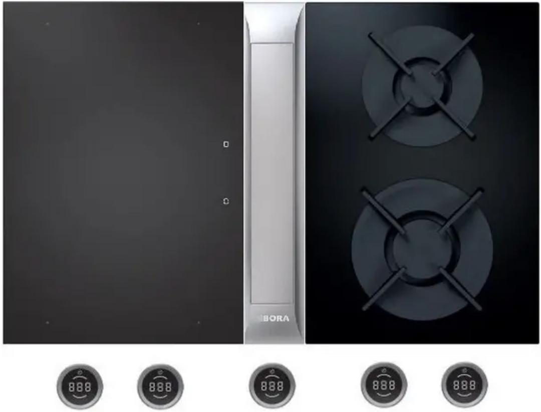 Bora - PKAS3 - middenafzuiging voor kookplaat - SALE Houtmerk