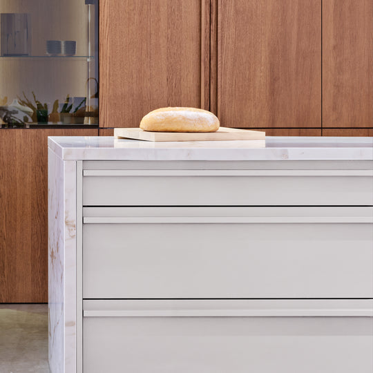 Ratio - Keukenfront DEKLERK- Arpa Fenix Bianco Kos 0032 Keukenfronten Houtmerk   