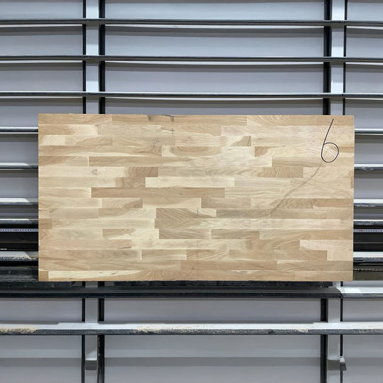 Houtmerk - Massief houten paneel eiken vingerlas - 119x65x4cm - SALE Werkbladen Houtmerk