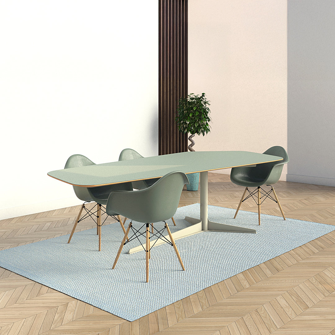 Houtmerk - Tafel Loom Fenix - Bladvorm Basalt Tafels Houtmerk
