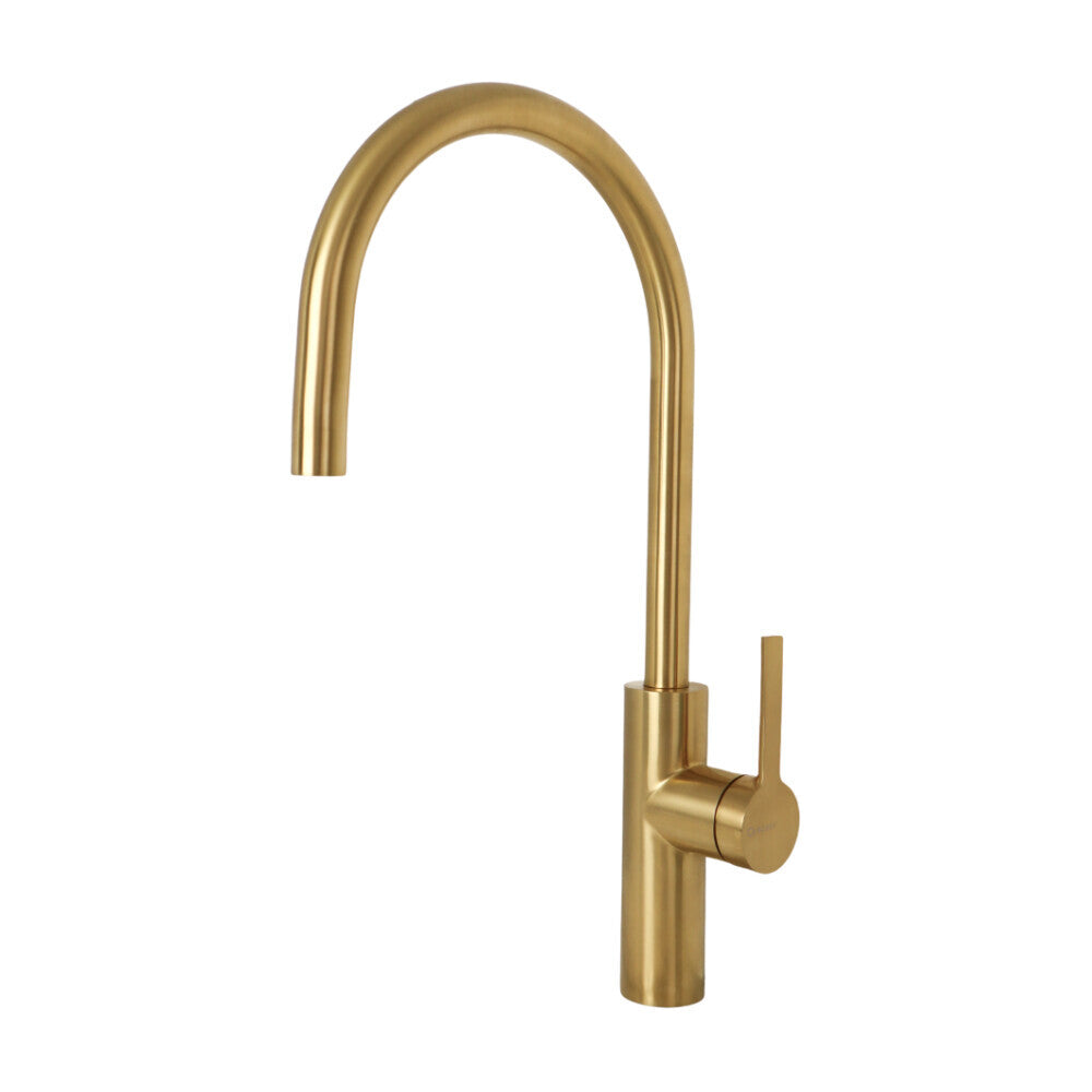 Caressi 1105G ECO - Keukenkraan Gold - PVD Goud Houtmerk