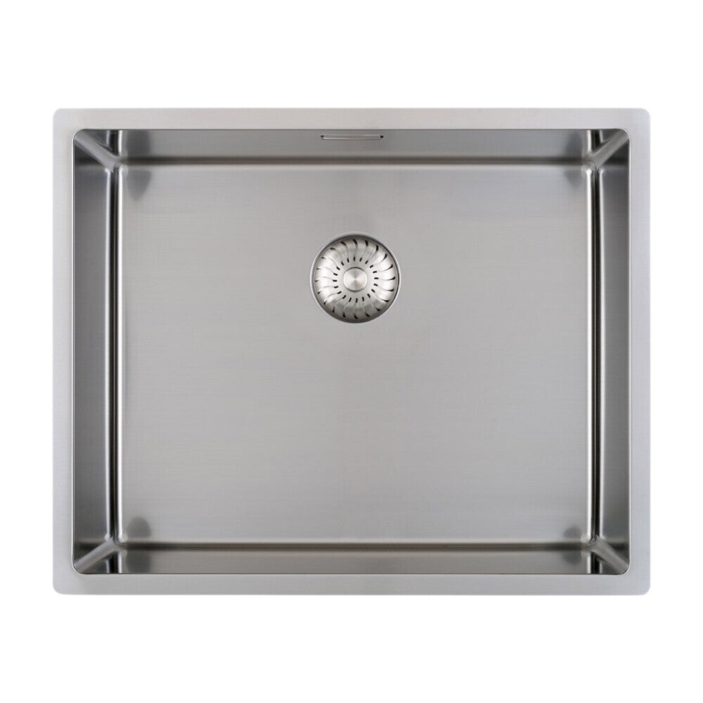 Caressi CAPP50R10 - Spoelbak RVS - Onderbouw en Vlakbouw Houtmerk