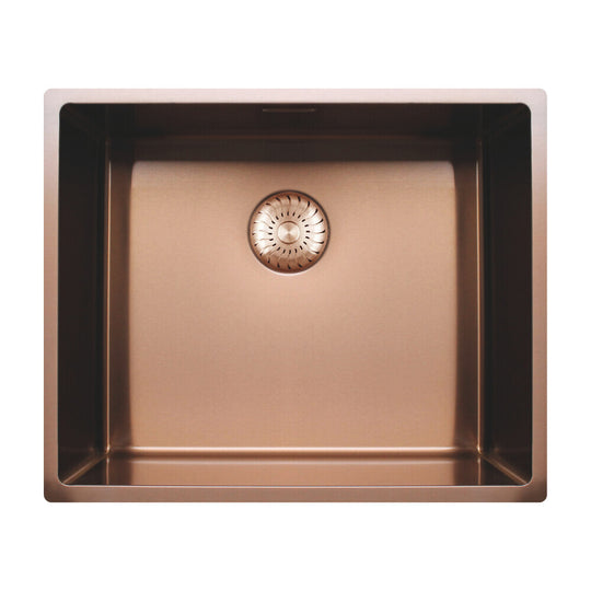 Caressi CAPP50R10CO - Spoelbak Copper - Onderbouw en Vlakbouw