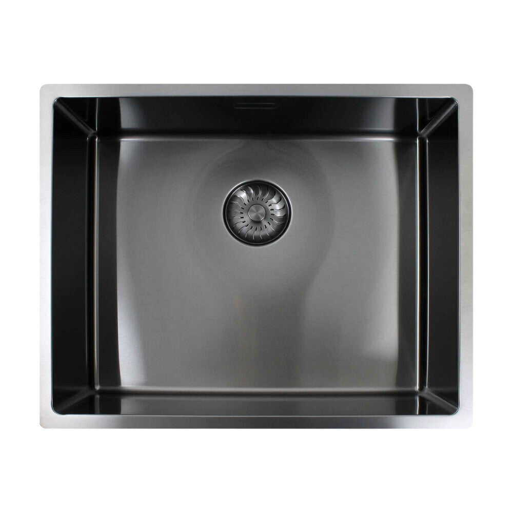 Caressi CAPP50R10GM - Spoelbak Gun Metal - Onderbouw en Vlakbouw Houtmerk