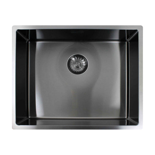 Caressi CAPP50R10GM - Spoelbak Gun Metal - Onderbouw en Vlakbouw