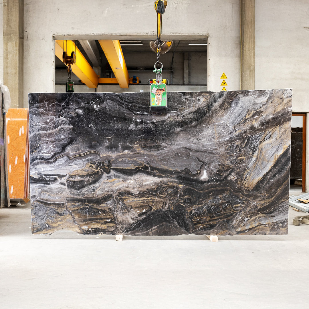 Houtmerk - Orobico Grigio keukenblad - Maatwerk werkblad natuursteen Keramiek Houtmerk
