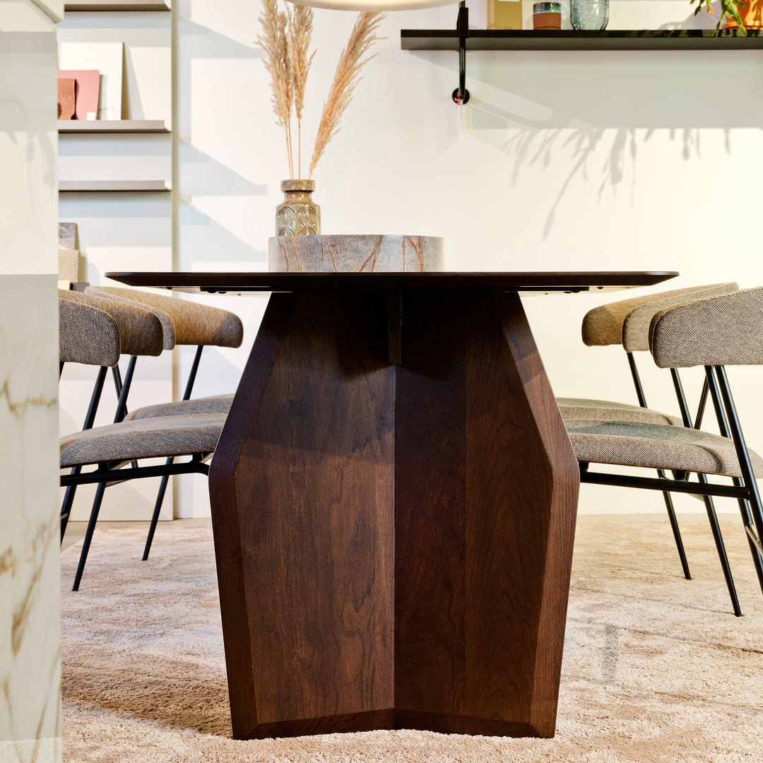 Houtmerk - Tafel Pivot -  Ruitvorm afgerond Tafels Houtmerk   