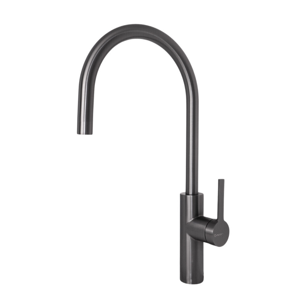 Caressi 1105GM ECO - Keukenkraan Gun Metal - PVD Houtmerk