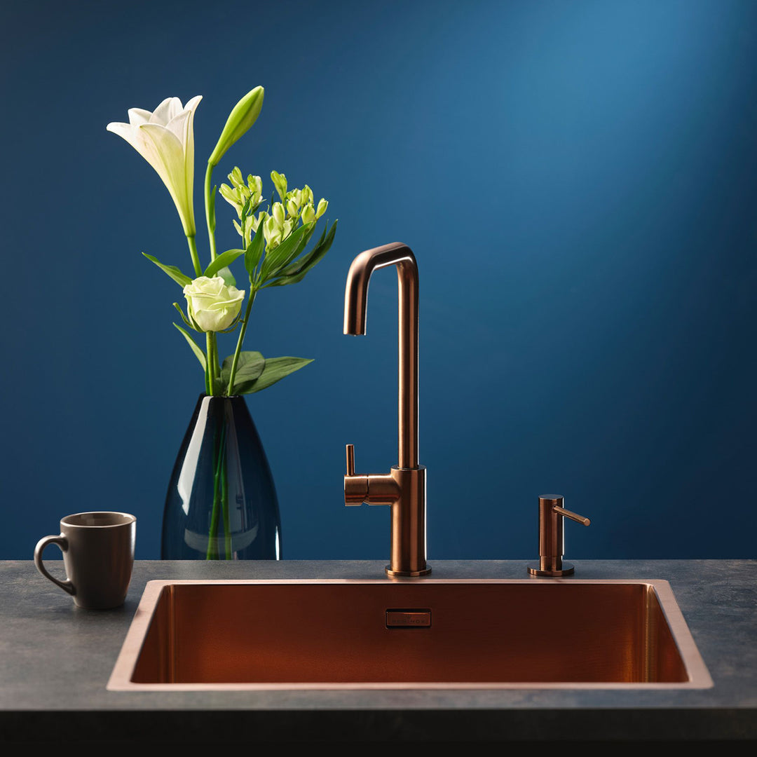 Reginox - Spoelbak New York - Copper Rosé 50x40cm Spoelbak Franke   