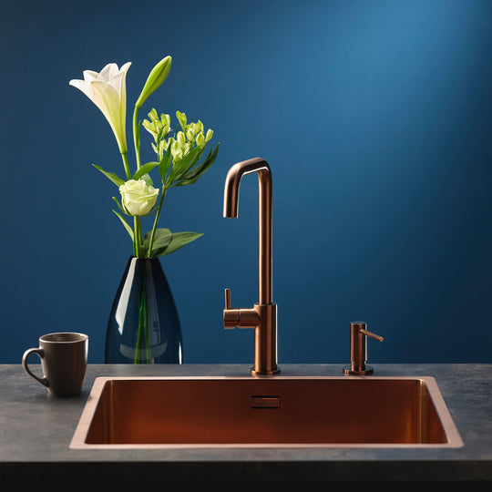 Reginox - Spoelbak New York - Copper Rosé 50x40cm Spoelbak Franke   
