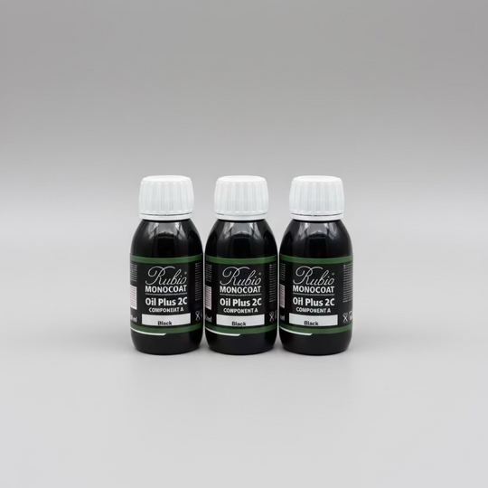 Rubio Monocoat Oil Plus 2C Black 100 ml – Sale Houtmerk