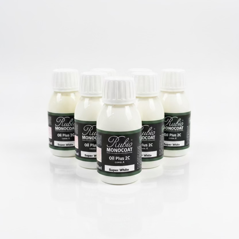 Rubio Monocoat Oil Plus 2C Super White 100 ml – SALE Houtmerk