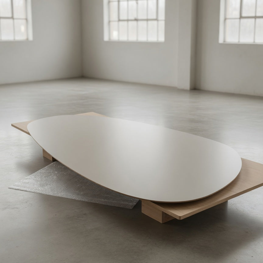 Houtmerk -  Tafel Still Fenix - Bladvorm Cove - SALE