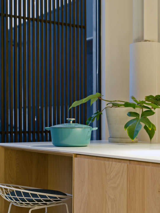 Houtmerk - Farrow&Ball Kleuren Roomdivider Stiletto - Met schuifrails wandmontage van 235cm tot 265cm hoog