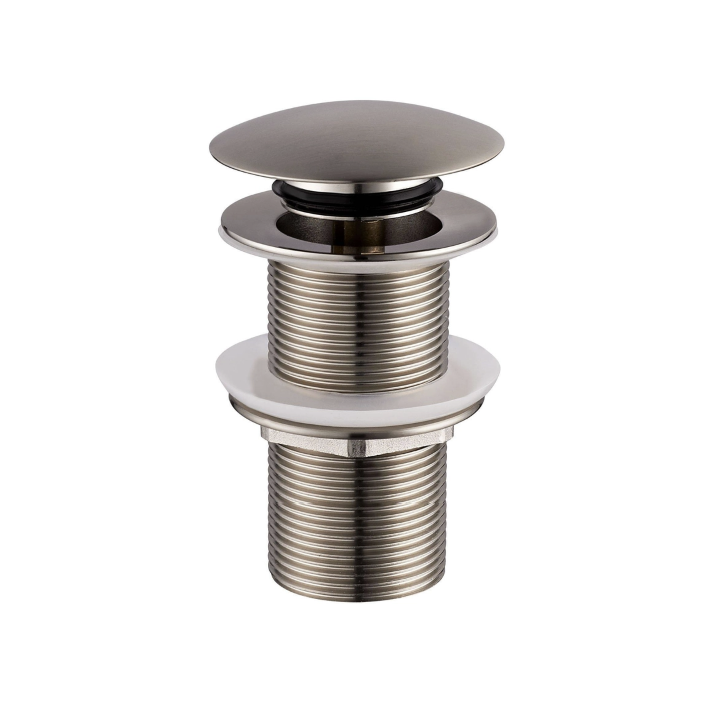 Houtmerk - Afvoerplug RVS - Click waste Verlengde plug Badmeubels Houtmerk
