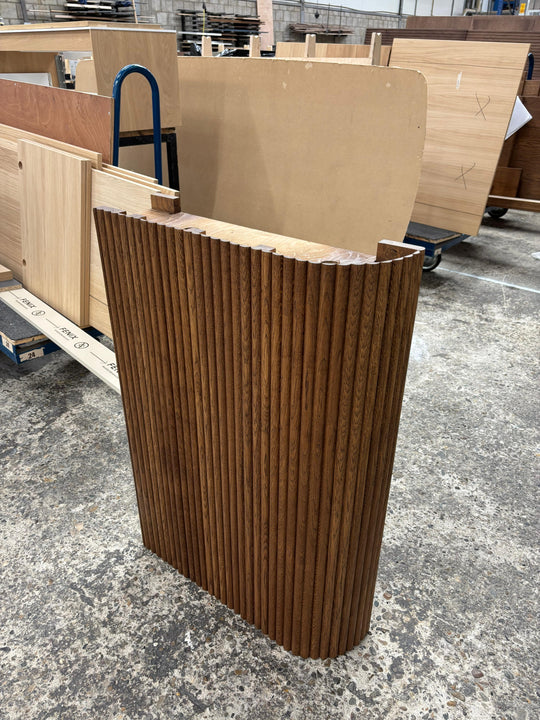 Houtmerk Ratio® - Ronde stolwand Curve - Houten wang hoek - SALE Houtmerk