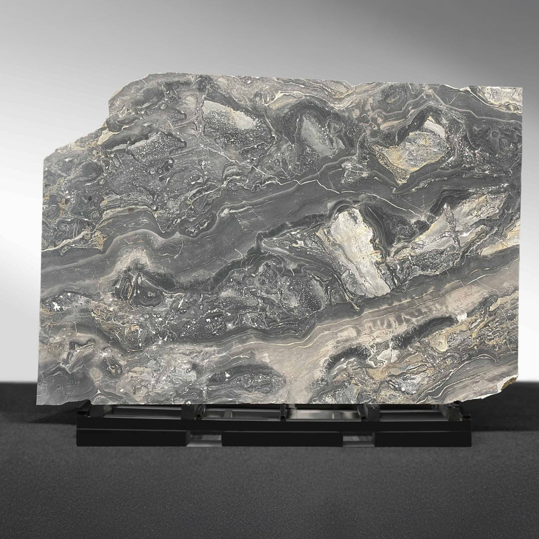 Houtmerk - Orobico Grigio keukenblad - Maatwerk werkblad natuursteen Keramiek Houtmerk