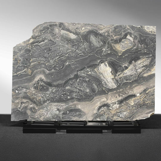 Houtmerk - Orobico Grigio keukenblad - Maatwerk werkblad natuursteen Keramiek Houtmerk