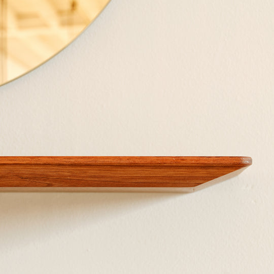 Houtmerk - Verjongde Wandplank blinde bevestiging -  Maatwerk Wandplanken Houtmerk   