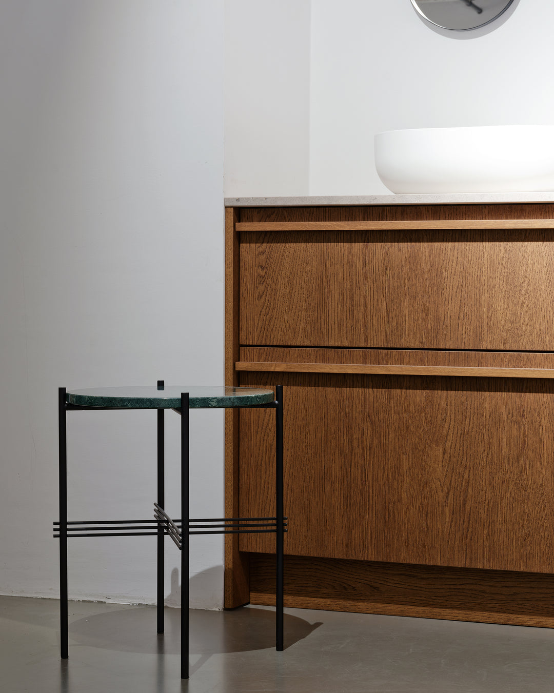 Houtmerk - Kast Argo 10 - Hoge kast met diepe ladekast Kastcombinatie Houtmerk   