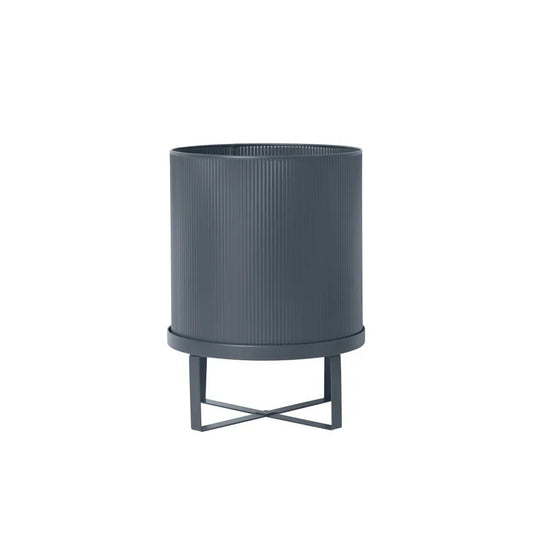 Ferm Living Bau Pot Large Dark Blue - Design Plantenpot - Scandinavisch Design - SALE