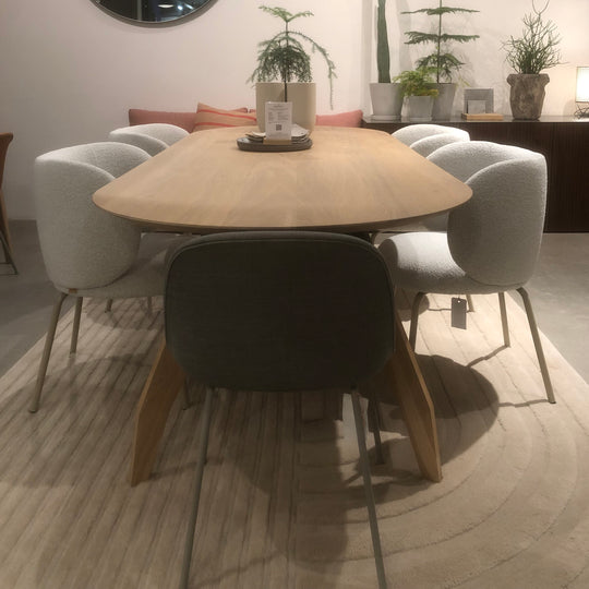 Houtmerk - Tafel Lino Eiken - Bladvorm Costa - SALE Tafels Houtmerk