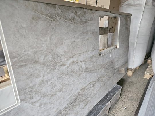 Houtmerk - Dekton kookeiland 1-delig Taga X Gloss - 315x107cm - SALE Werkbladen Houtmerk