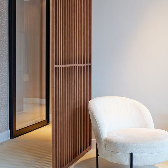 Houtmerk - Roomdivider Linea Standaard - Kamerhoog 295cm - SALE