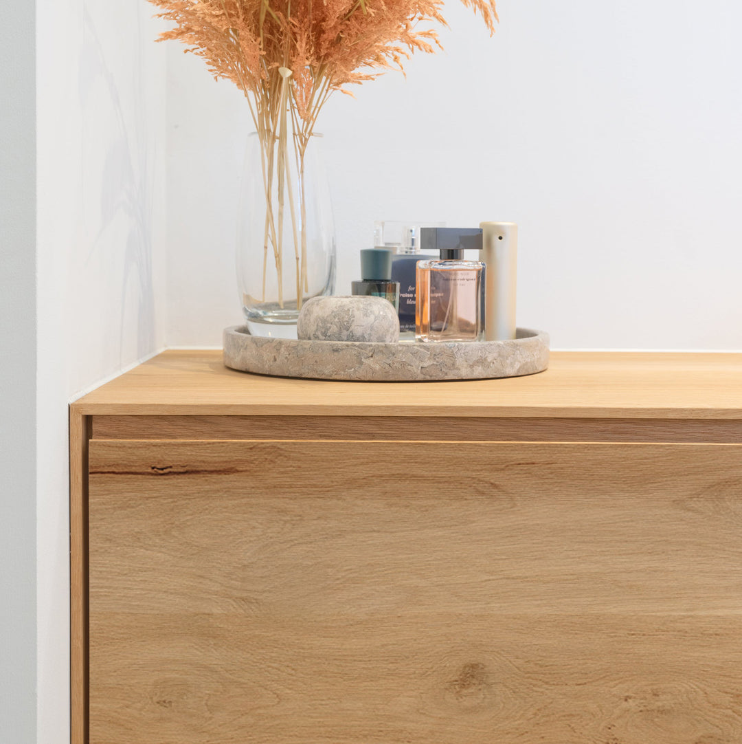 Houtmerk - Houten Badmeubel Malaga 120cm - Massief hout maatwerk - SALE Badmeubels houtmerk