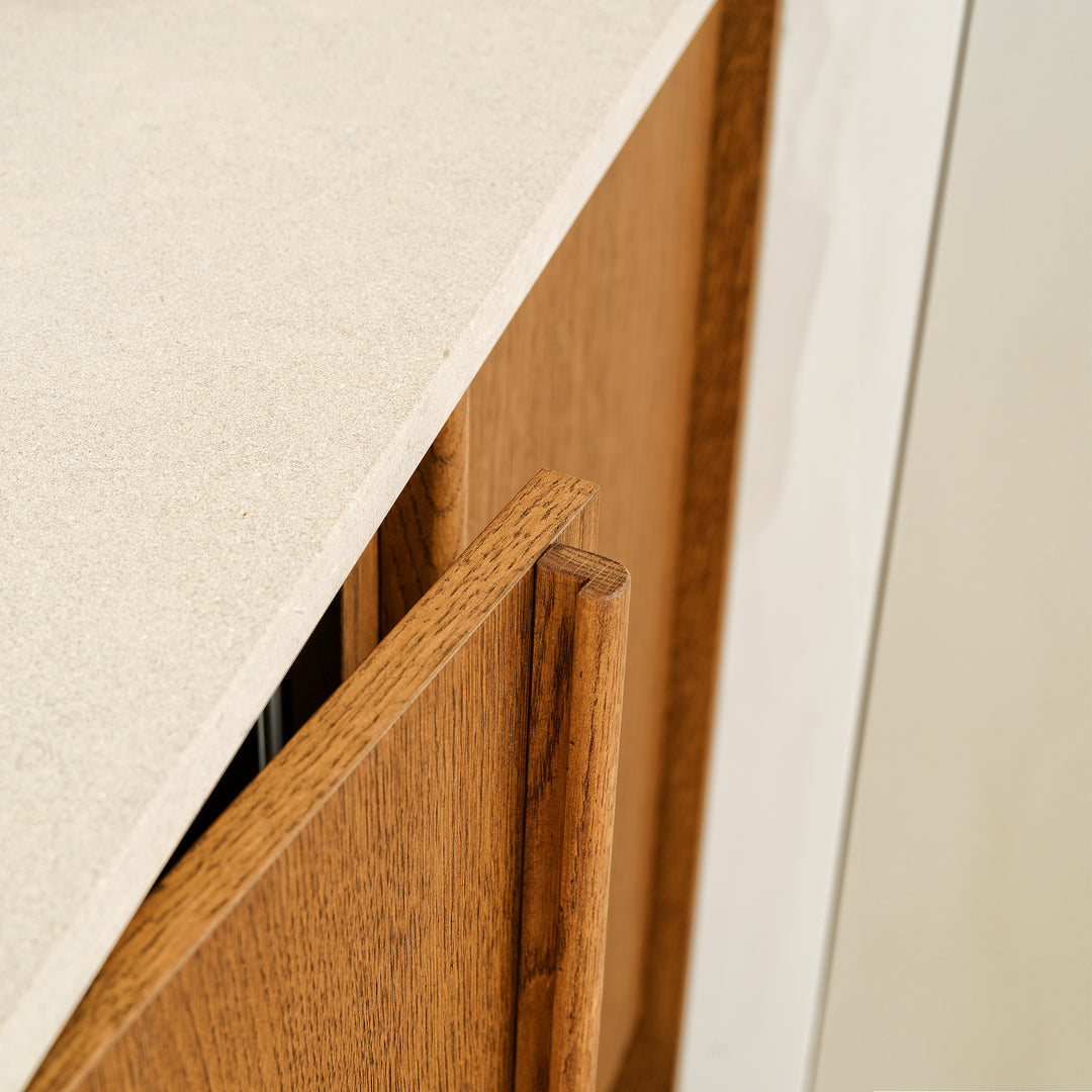 Ratio - Keukenfront KRAMER - Eiken Fineer Matte lak Keukenfronten Houtmerk   