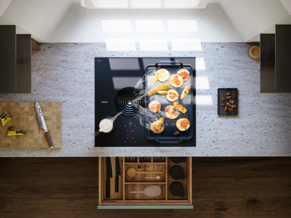 Bora - S Pure - Compacte kookplaat met afzuiging Apparatuur Bora