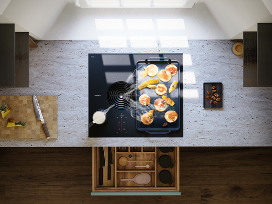 Bora - S Pure - Compacte kookplaat met afzuiging Apparatuur Bora