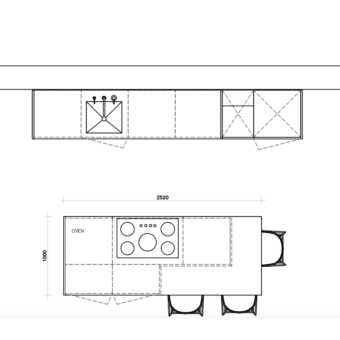 Houtmerk - Modus Maatwerk keuken - DELUXE Keukens Houtmerk   