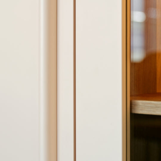 Ratio - Keukenfront KURVER - Farrow&Ball Mengkleuren Keukenfronten Houtmerk