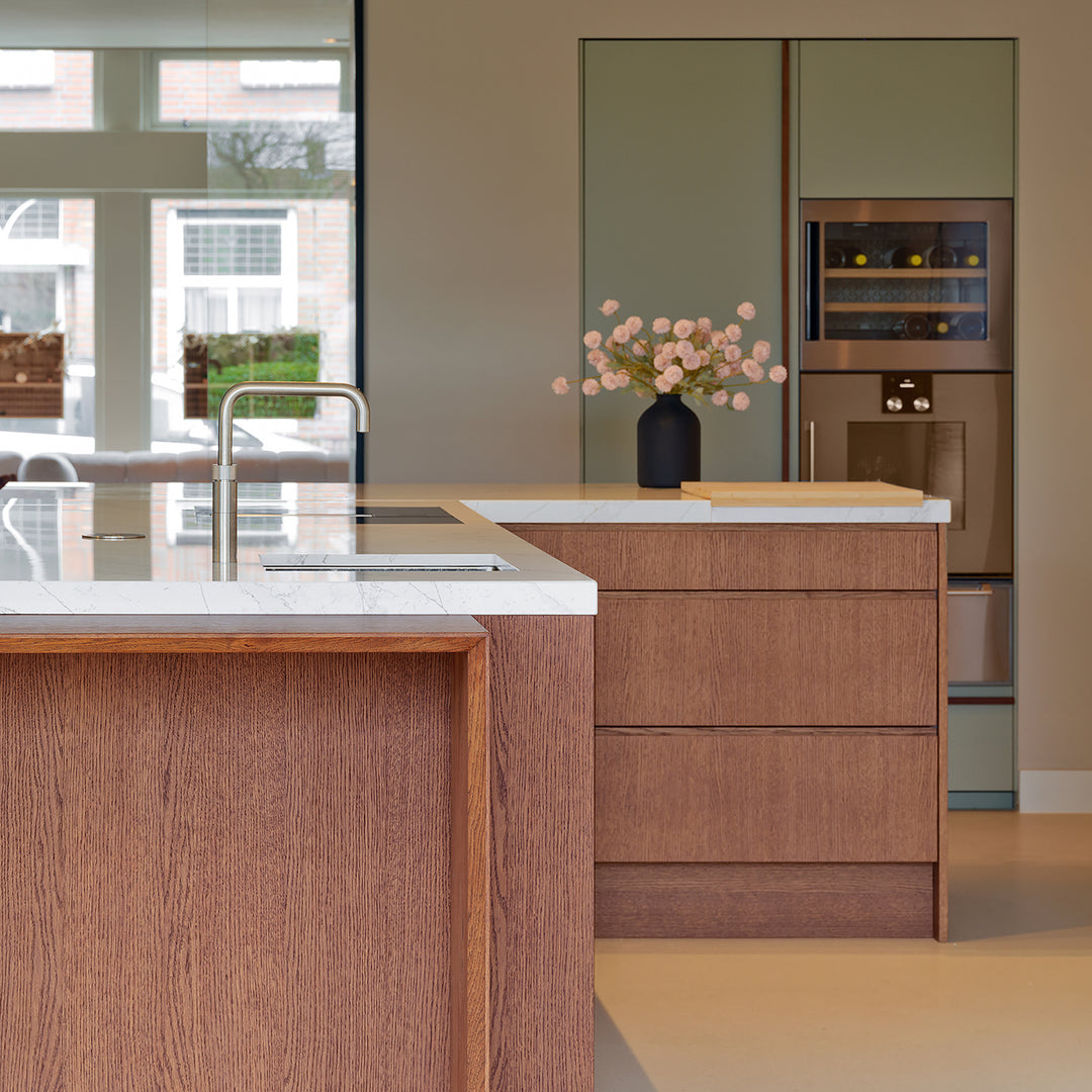 Houtmerk - ArteStone Carral keukenblad - Maatwerk werkblad composiet Composiet Houtmerk