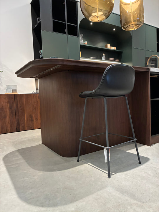 Muuto - Fiber Bar Stool 65 cm - Steel Base - Barkruk - SALE