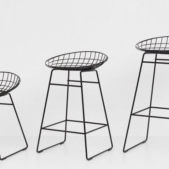 Pastoe Wire Kruk Zitkussen - Kvadrat Divina Melange Wol - Rond - SALE