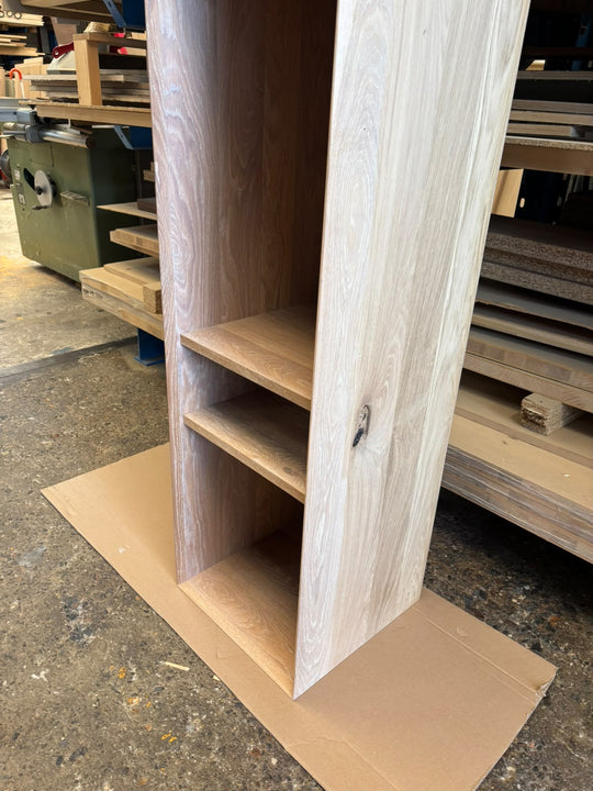 Spatio vakkenkast massief eiken S-White 227 cm | SALE