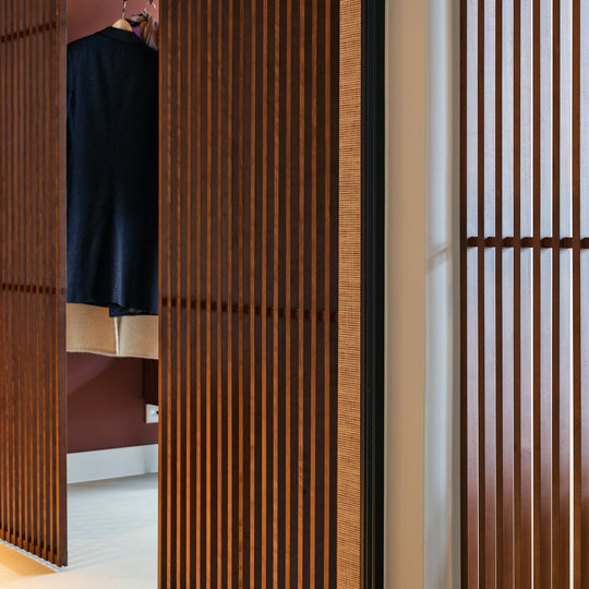 Houtmerk - Roomdivider Linea Standaard - Kamerhoog 295cm - SALE