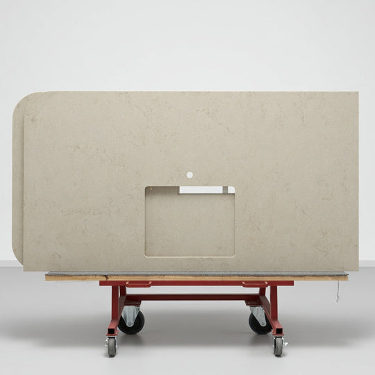 Houtmerk -  Caesarstone kookeiland Taj Royale - 340x100cm - SALE
