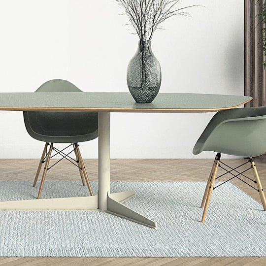 Houtmerk - Tafel Loom Fenix - Bladvorm Basalt Tafels Houtmerk