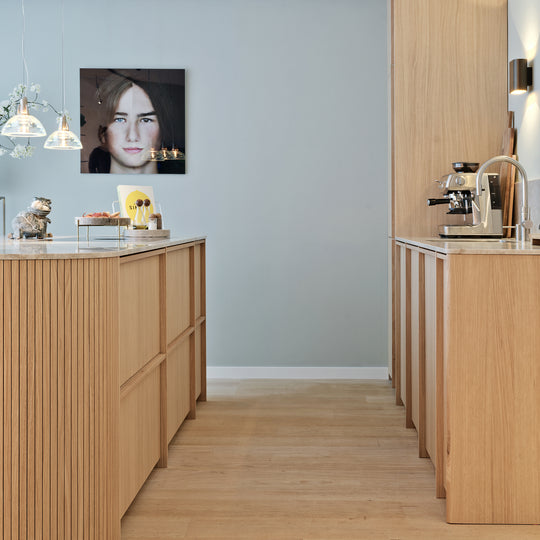 Houtmerk Ratio® - Tussenstaander recht - Eiken Houtmerk