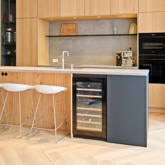 Houtmerk Ratio® - Wandplank Sheffield - Schap gecoat staal  Houtmerk   